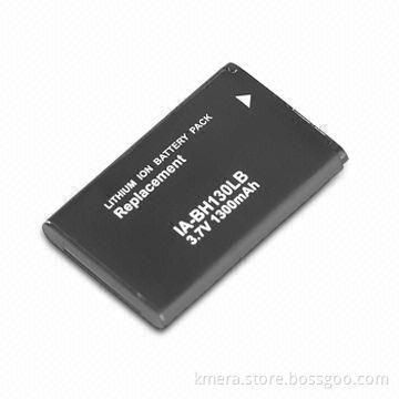 Digital Camera Battery with 1,300mAh Capacity, Replace for Samsung IA-BH130LB Battery